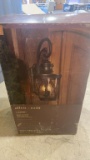 Wall lantern-aged bronze finish