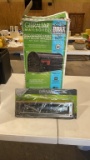 Galvanized steel post mount mailbox & mail slot