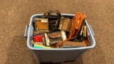 Tub of misc wallets & purses