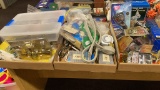 3 boxes of household,electrical & plumbing