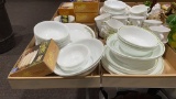 2 boxes of Corelle dishes