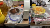 2 boxes of mirrors & sewing notions