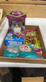 Box of new toys