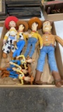 Box of Woody & Jessie(Toy Story) dolls