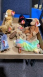 Box of 7 Ty Beanie Babies Collection