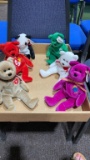 Box of 6 Ty Beanie Babies Collection