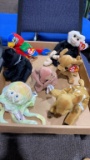 Box of 7 Ty Beanie Babies Collection