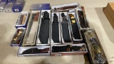 Lot of 13 misc knives