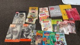 Box of misc magazines,comics, & book