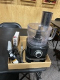 Food processor, electric knife & meat tenderizer