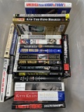 Box of misc hardback books