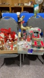 2 boxes of Christmas decorations