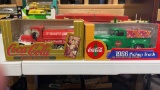 2 New Coca-Cola die cast metal banks
