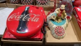 2 boxes of Coca-Cola telephones,magnet board &