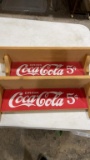 2 Coca-Cola shelves