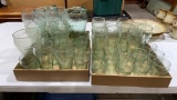 2 boxes of Coca-Cola glasses & pitchers