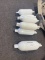 Lot of 7 boat bumpers