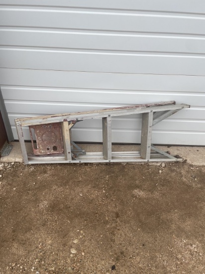 4’ aluminum step ladder