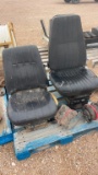 2 truck seats and air bags