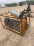 Dual Discharge Cement Mixer for Skid Steer