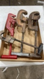 Lot of 4 misc pipe cutters