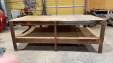 8’X4’ wooden work table