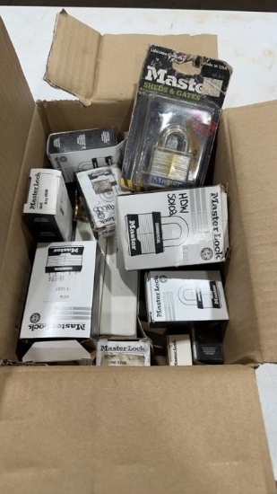 Box of misc locks
