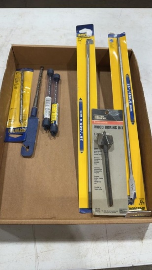 Lot of masonry & wood boring bits