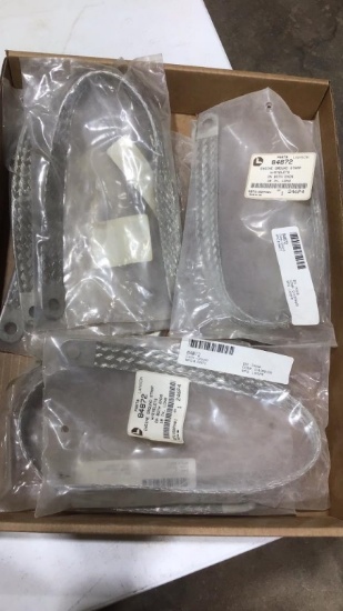 Lot of 7 unused ground cables