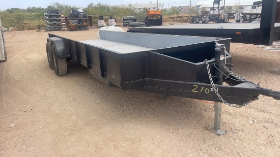 20’ shop built Utility Trailer