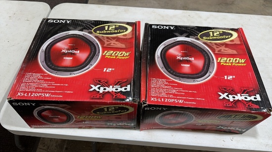 New Sony Xplod 12” subwoofer