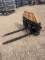 Unused Hydraulic Pallet fork for skid steer