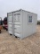 10' Storage Container W/ walk door & Window