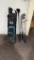 Kids golf clubs w/bag & dart game