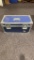 Foam lined blue trunk
