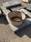 Galvanized tub