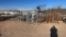 Lot of angle iron racks and frames