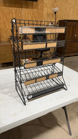 Wire display rack