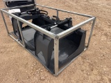 Unused Wolverine Grapple bucket for skid steer