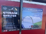 Golden Mount 30x65x150Dome Storage Shelter