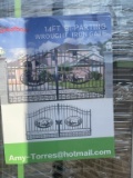 Greatbear 14' Double Gate w/ Deer Art Work