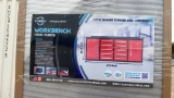 Steelman 7' Red work bench 10-drawers 2 cabinets