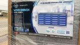 Steelman 7' Blue Work Bench w/20 drawers