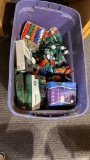 Box of Christmas lights