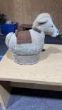 Kids riding pony