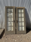 Set of double doors