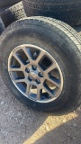 Set of 4 255/70R18 Jeep rims & Tires