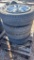 Lot of 4 235/65 R19 tires & rims