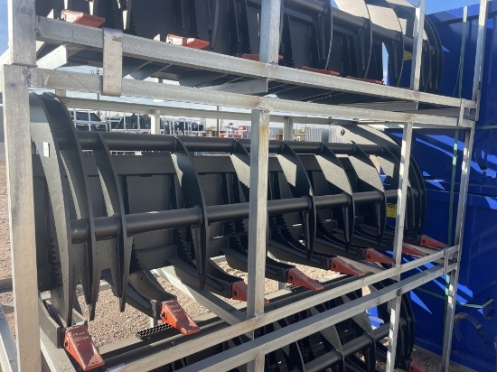 Unused 78" Heavy Grass Fork Grapple