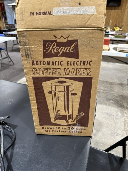 Regal automatic electric coffee maker